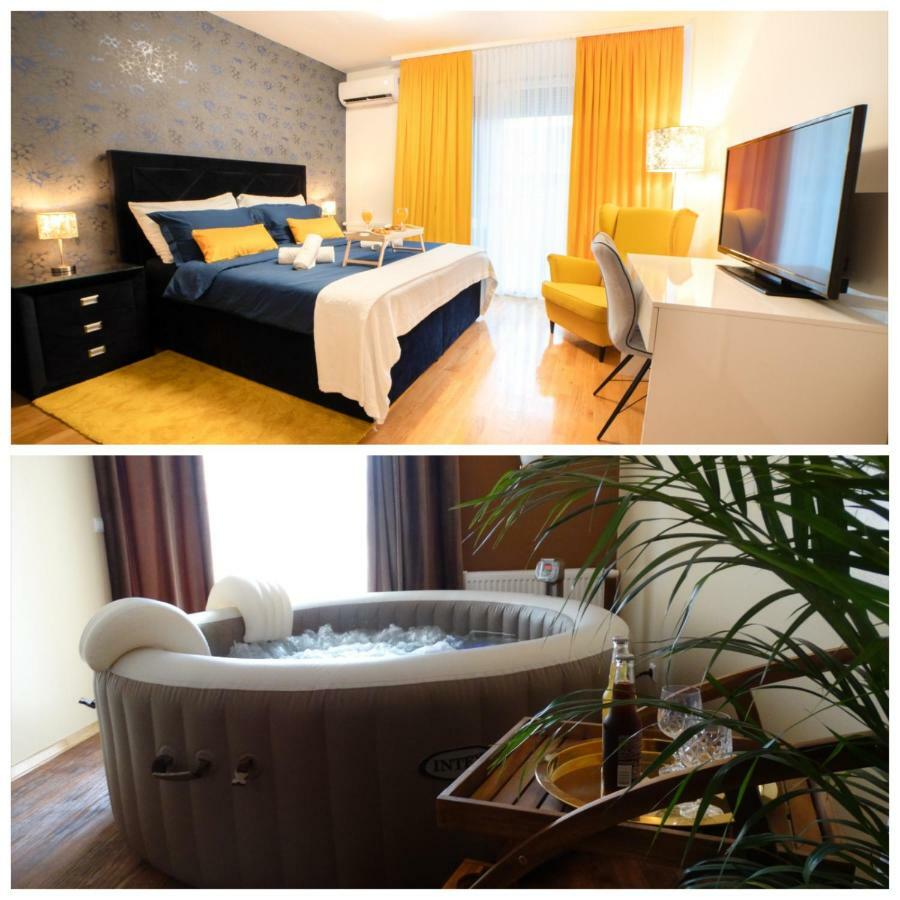 Jacuzzi Studio Apartman Mare'S ザグレブ エクステリア 写真